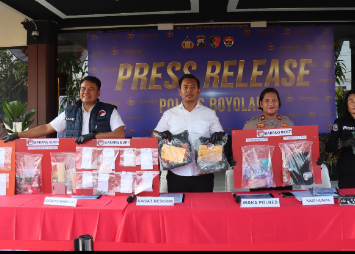 Boyolali Darurat Sabu! Tujuh Bulan, Polres Gulung 46 Tersangka dan Selamatkan 400 Jiwa