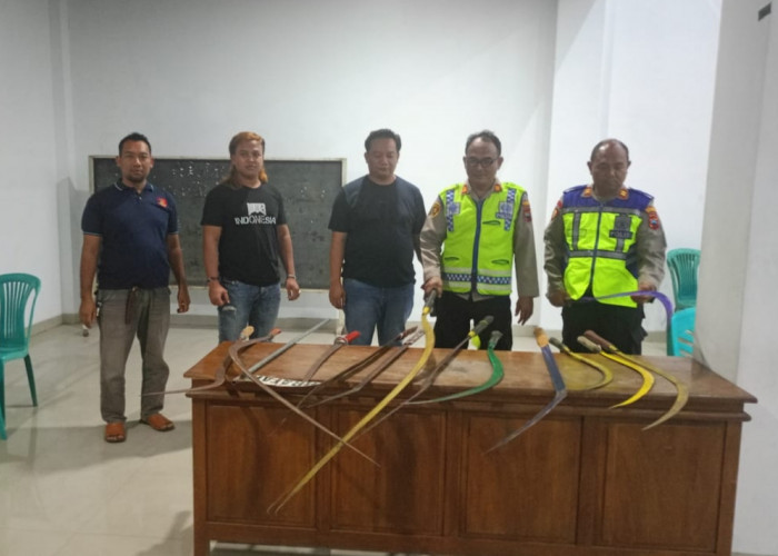 19 Remaja di Kudus Ngaku Kebal Bacok dan Berani Mati Melempem Ditangkap Polisi
