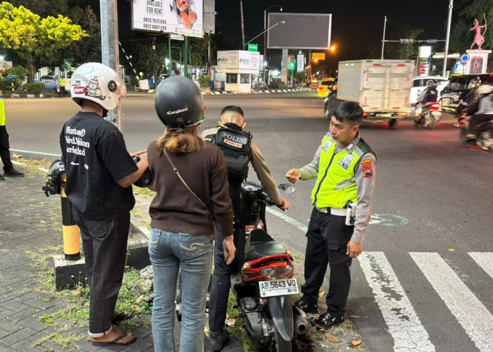 Razia Serentak di Solo, Polisi Amankan Puluhan Motor Berknalpot Brong