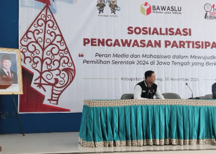 Anggota Bawaslu Provinsi Jateng Sosiawan: Mendekati Masa Tenang Semakin Tidak Tenang