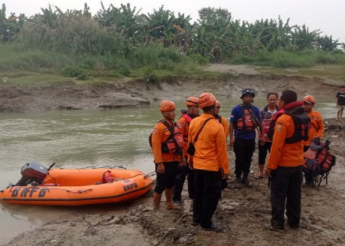 Seorang Pemuda Dilaporkan Tenggelam di Sungai Serang Grobogan, BPBD Gencar Pencarian