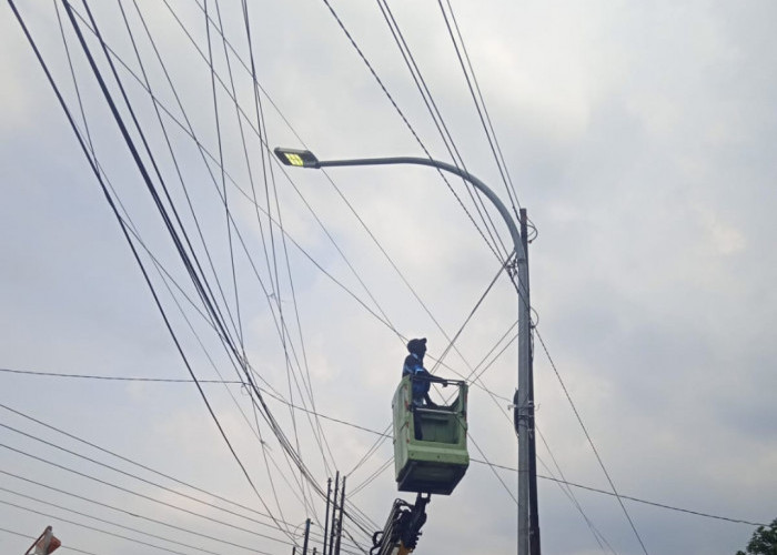 Jelang Lebaran, Dishub Tegal Siagakan Dua Tim Khusus PJU 