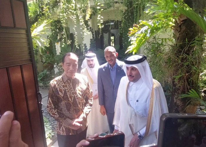 Jokowi Terima Kunjungan Duta Besar Qatar di Solo, Bahas Hubungan Indonesia-Qatar dan Kondisi Timur Tengah