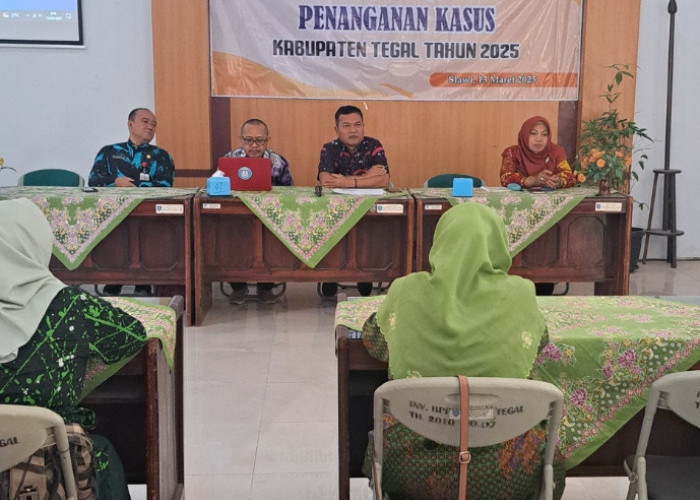 Gelar Manajemen  Kasus Penanganan Kekerasan Perempuan dan Anak di Kabupaten Tegal 