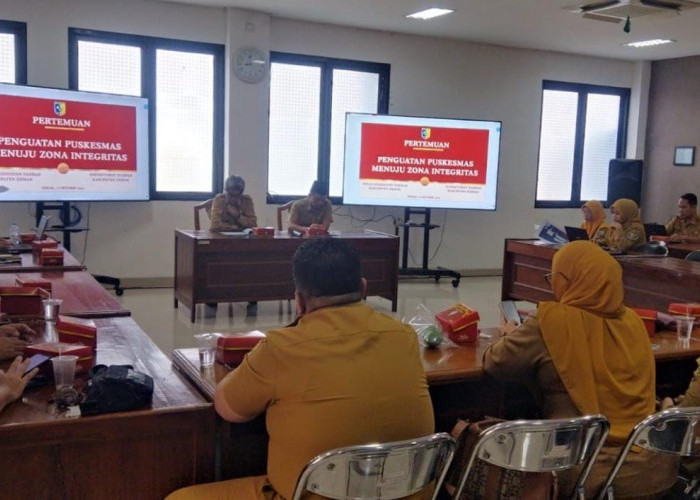 Dinkesda Demak Sentil 25 Puskesmas, Layanan Kesehatan Bersih Jadi Target