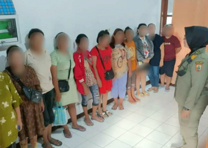 Sebelas PSK Terjaring Opstib Satpol PP di Kabupaten Pemalang 