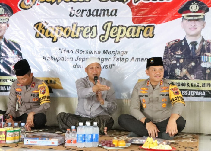 Redam Konflik Jelang Pilkada, Kapolres Jepara Rangkul Ulama Ademkan Tensi Politik