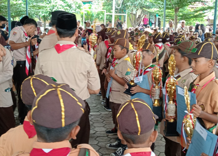 SMP Negeri 2 Margasari Kabupaten Tegal Sukseskan Pesta Siaga