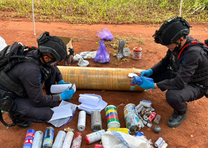 Petasan Jumbo di Pekalongan Dimusnahkan Tim Jibom Polda Jateng