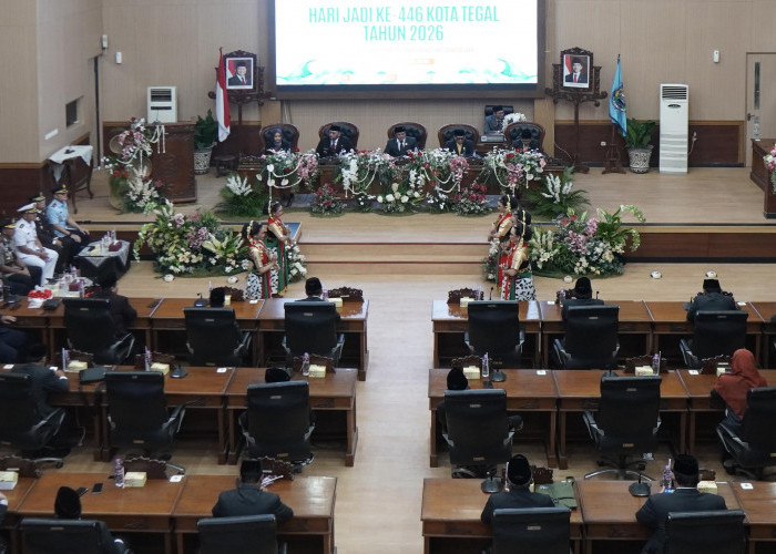 Hari Jadi ke-446 Kota Tegal, DPRD Gelar Rapat Paripurna 
