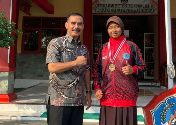 Siswi SMPN 2 Brebes Boyong Medali Emas dalam Ajang Popda Provinsi 