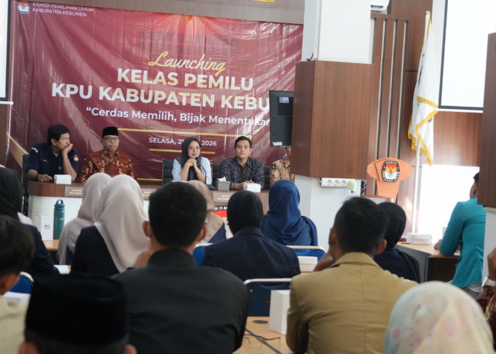 KPU Kebumen Luncurkan Kelas Pemilu, Cetak Generasi Muda Melek Demokrasi