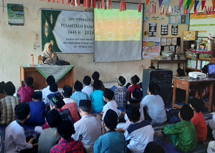 SD Negeri Timbangreja 01 Kabupaten Tegal Adakan Pesantren Ramadan 
