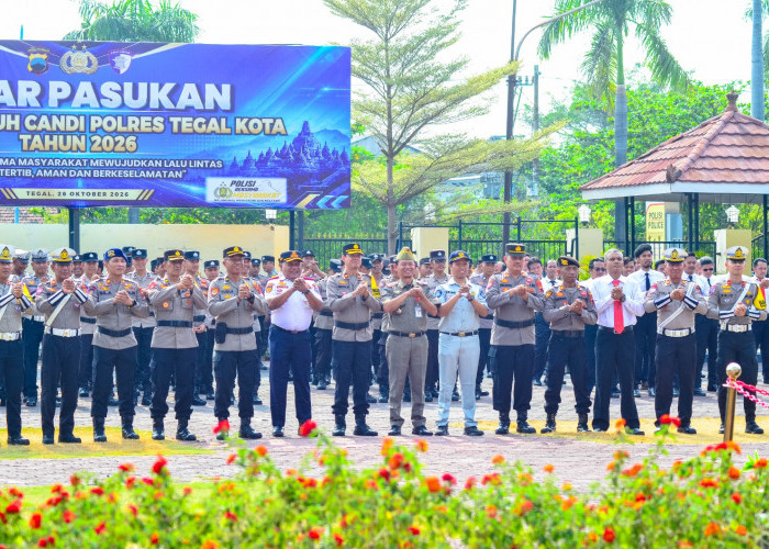 Tekan Angka Kecelakaan, Operasi Patuh Candi 2026 Resmi Digelar di Tegal
