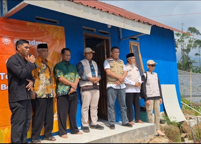 Enam Bulan Usai Banjir Bandang, Warga Penakir Bangkit, Seluruh Korban Rumah Hanyut Sudah Punya Hunian