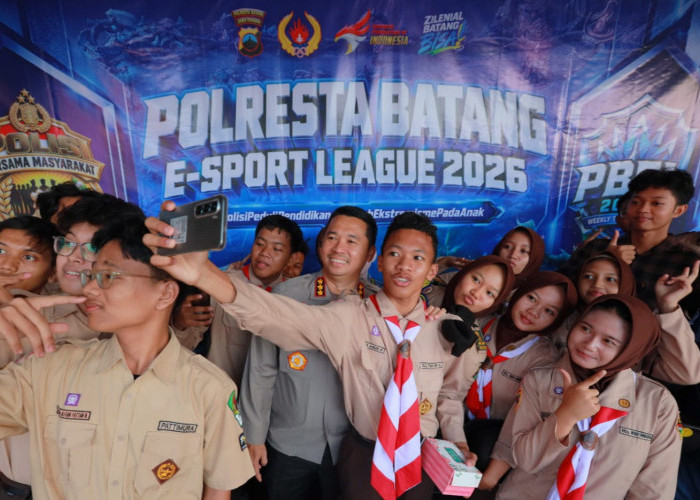 Tak Cuma Mabar! Kapolresta Batang Gelar Liga E-Sport, Kombes Pol Warsono: Cegah Tawuran