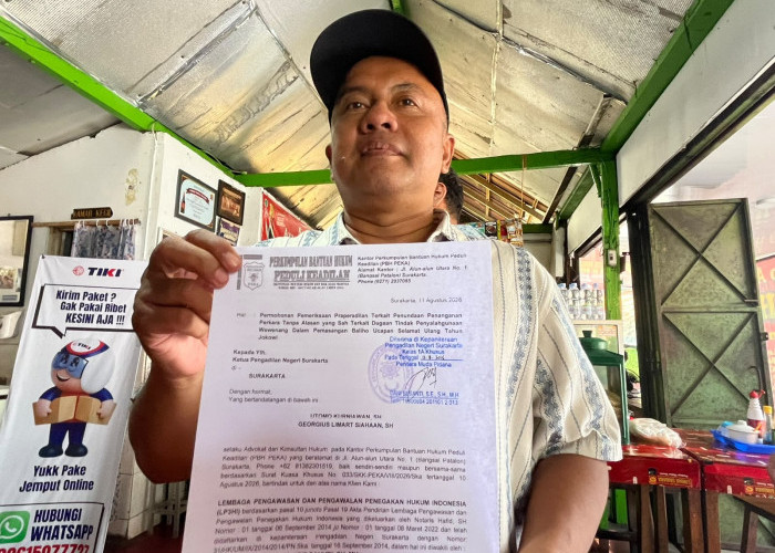 LP3HI Gugat Kejari Solo soal Laporan Baliho Ultah Jokowi
