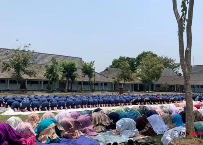 Hadapi Kemarau Panjang, SMKN 4 Purworejo Gelar Salat Istisqa, Ajak Warga Muhasabah