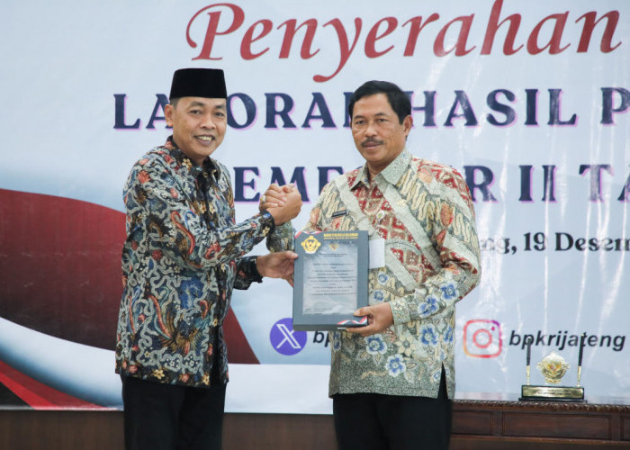 BPK Jateng Serahkan 18 LHP kepada Pemda dan KPU, Soroti Pengelolaan Keuangan Daerah