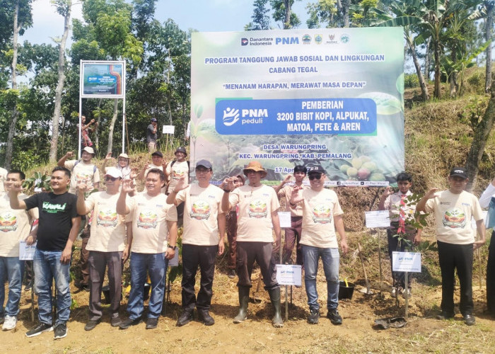 3.200 Pohon Untuk Tegal yang Lebih Hijau Oleh PNM