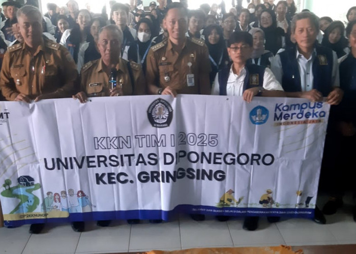 99 Mahasiswa Undip KKN di Batang, Camat Gringsing Ingatkan ada KITB