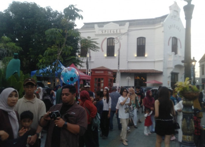 Ledakan Wisata Lebaran 2026! Kota Lama Semarang Diserbu 222 Ribu Pengunjung, Hotel Nyaris Penuh