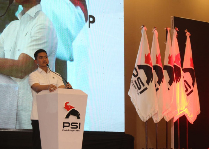 Rakorwil PSI Jateng, Kaesang Pasang Target Menang Mutlak Pemilu 2029