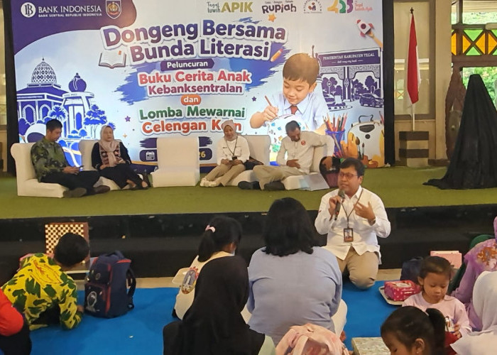 Dongeng Inflasi Upaya Tumbuhkan Budaya literasi di Tegal 