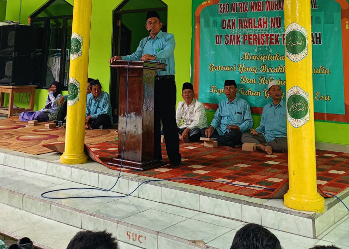 SMK Peristek Pangkah Kabupaten Tegal Peringati Isra Mikraj 