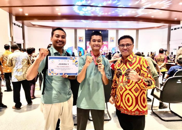 Siswa SMKN 1 Adiwerna Kabupaten Tegal Juara I Lomba Kompetensi Siswa SMK Tingkat Jawa Tengah