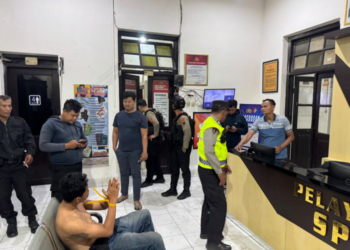 Pria Diduga Mabuk yang Mengamuk di Depan UNS Diamankan Petugas