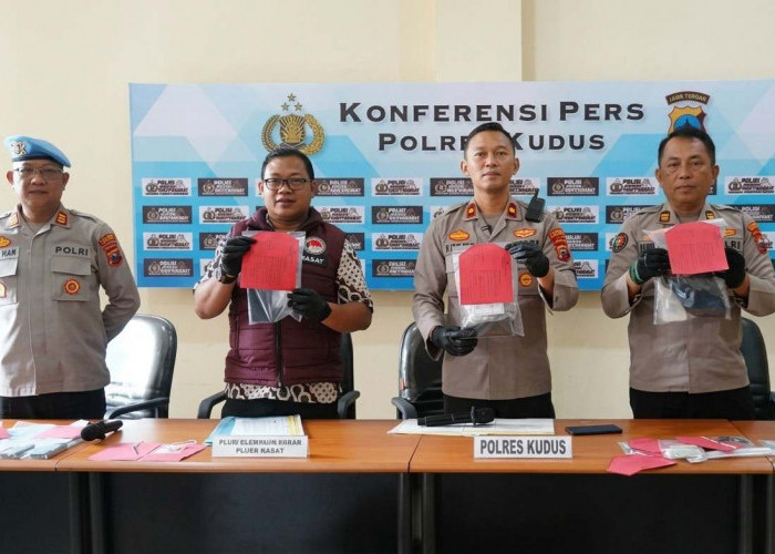 Tiga Pengedar Sabu Digulung di Kota Kretek, Polres Kudus Menyita 17,71 Gram Barang Haram
