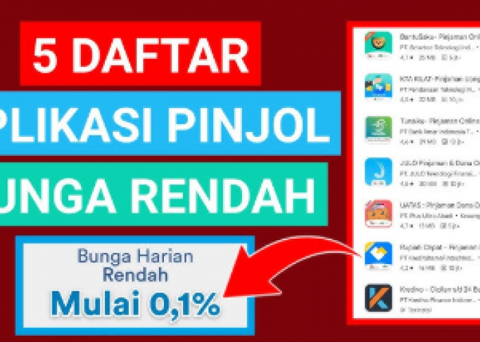 Butuh Uang Cepat Rp10 Juta? Ini 5 Pinjol Bunga Rendah yang Aman dan Resmi OJK