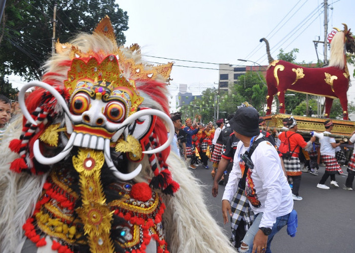 Efisiensi Anggaran, Hanya 3 Ogoh-Ogoh Meriahkan Festival Budaya Lintas Agama Semarang 2025