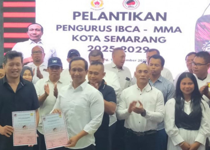 Zainal Petir Pimpin IBCA MMA Kota Semarang, Dorong Pemkot Fasilitasi Venue Fighter