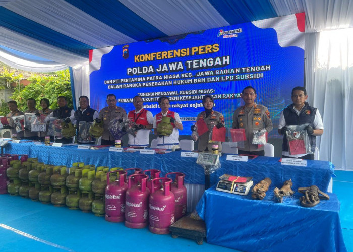 Polres Tegal Berhasil Bongkar Penyalangunaan BBM  Bersubsidi 
