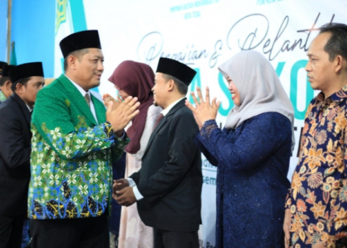 Cuci Mugiana Resmi Dilantik Jadi Kepala SMP Muhammadiyah 3 Kota Tegal 