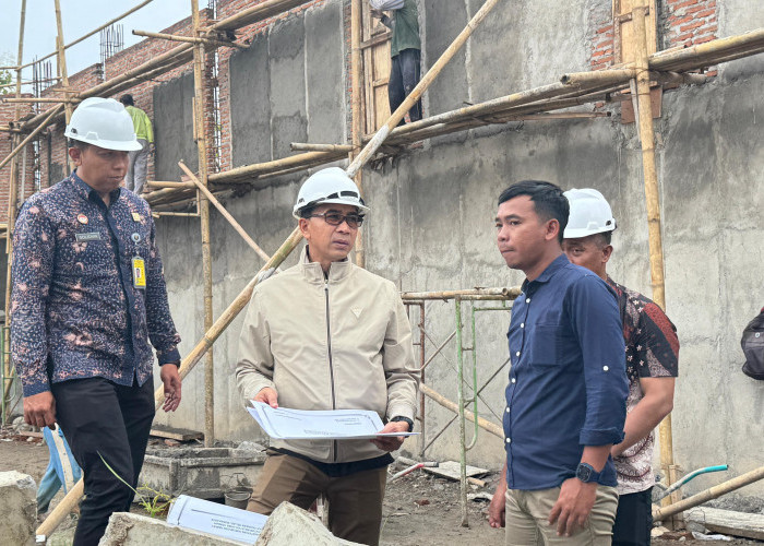 Pastikan Sesuai Rencana, Sesditjenpas Tinjau Proses Pembangunan Rutan Kelas I Solo di Lokasi Baru