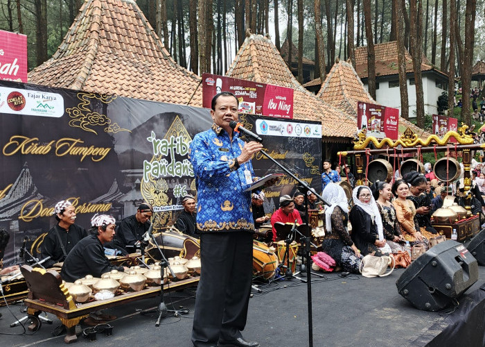 Ratiban Pandansari Brebes, Ribuan Warga Syukuri Hasil Bumi dan Lestarikan Tradisi Leluhur