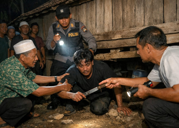 Kepergok Saat Rajaban, Terduga Pelaku Pencurian di Karangawen Ditangkap Warga