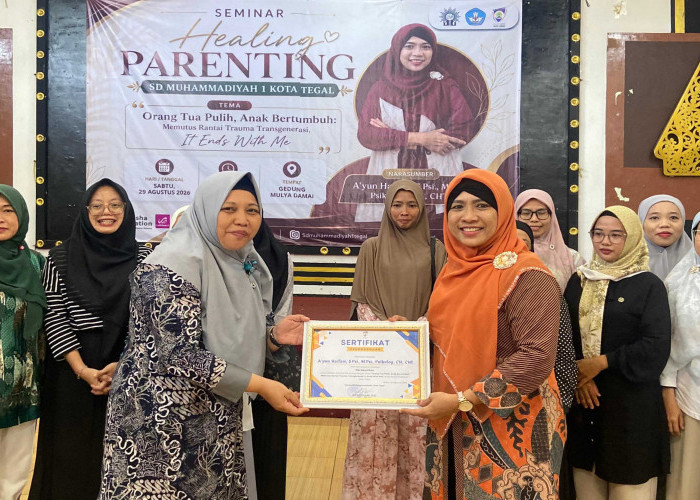 Seminar Healing Parenting SD Mutu Tegal Wujudkan Sinergi Sekolah dan Orang Tua