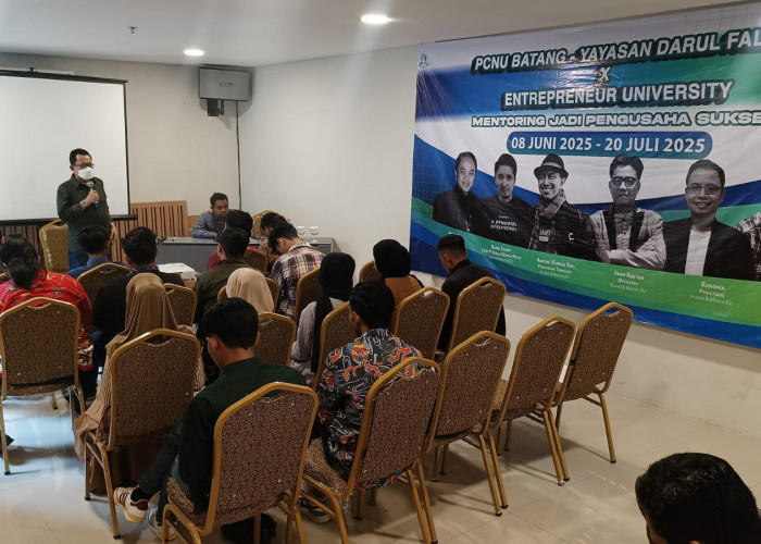 Anak Muda Batang Diajak Jadi Bos, PCNU dan Yayasan Darul Falah Datangkan Pendiri Primagama