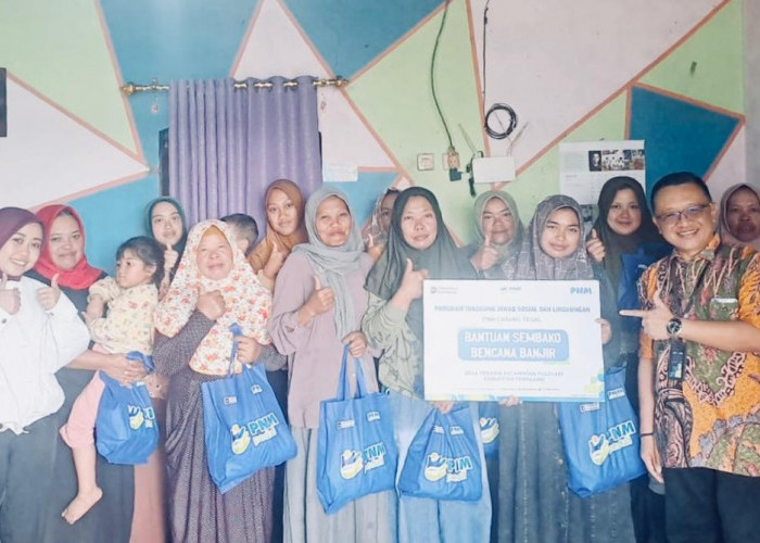 PNM Peduli Salurkan Bantuan Pasca Bencana di Kabupaten Tegal dan Pemalang