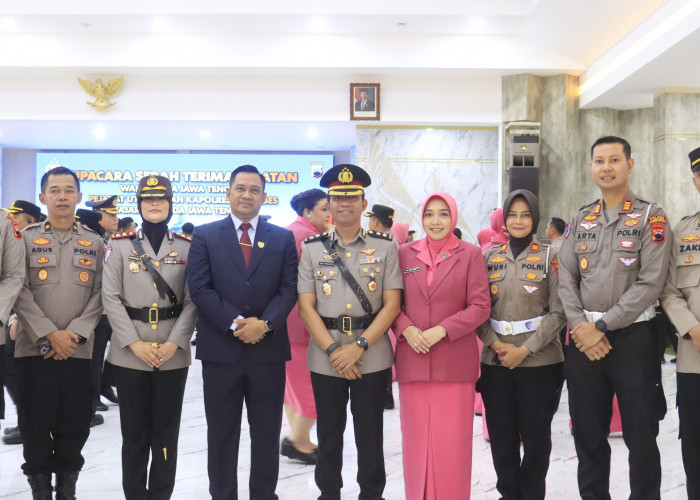 Kapolda Jateng Pimpin Sertijab Kapolres Tegal di Gedung Borobudur