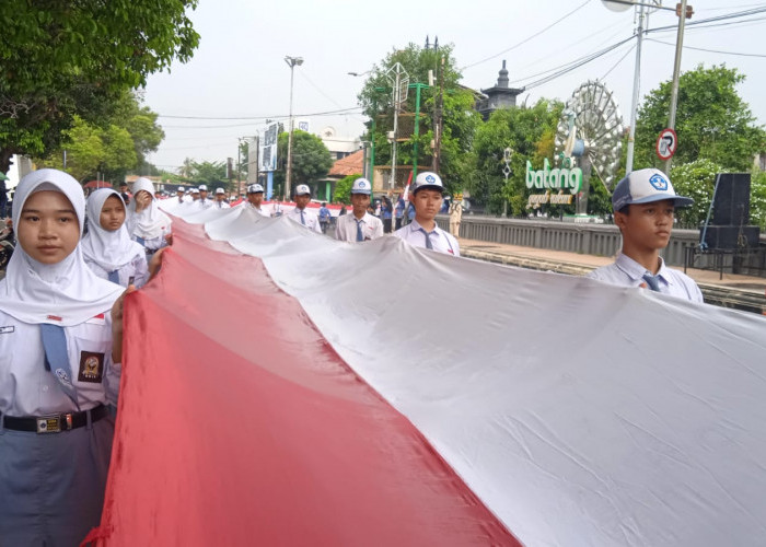 Lepas Kirab Merah Putih Hari Kesaktian Pancasila, Bupati Batang Faiz Titip Pesan Ini 