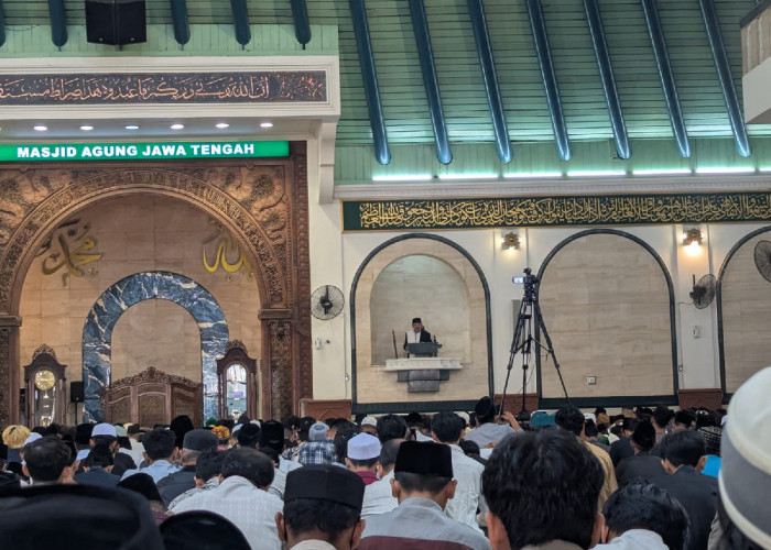 Ribuan Jamaah Padati MAJT, Pesan Keteguhan Iman Menggema pada Iduladha 1447 H