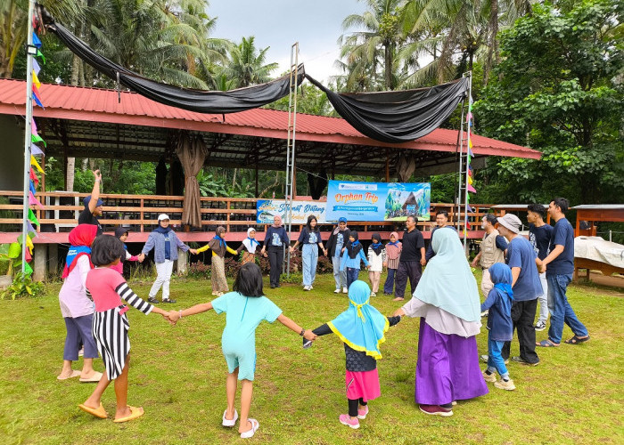 Hadirkan Kebahagiaan Anak Yatim, Paragon Corp dan Human Initiative Hadirkan Liburan Orphan Trip