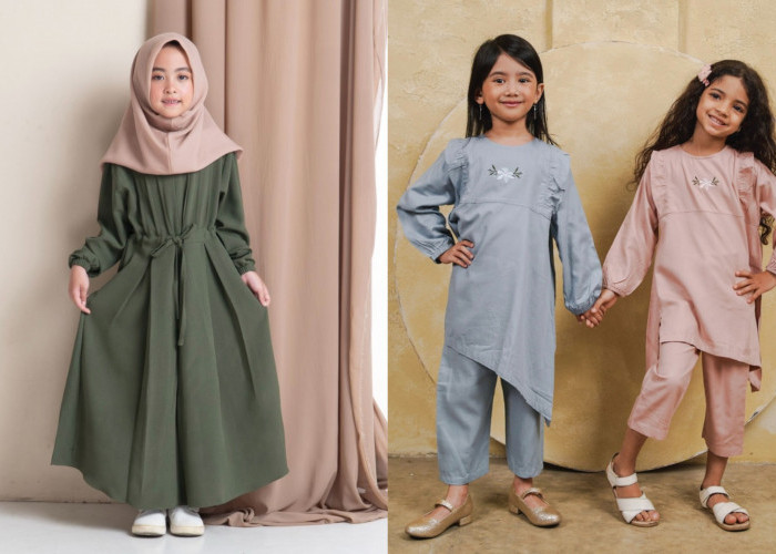 Bunda Masih Bingung Cari Model Pakaian untuk si Kecil? Ini 5 Rekomendasi Outfit Lebaran 2024 untuk Anak