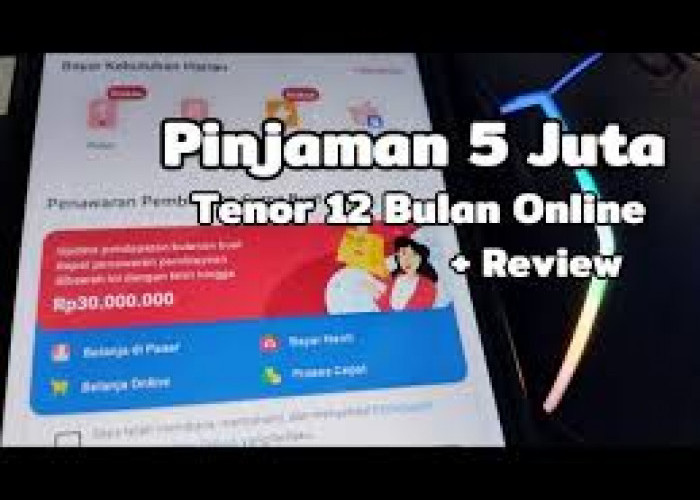 5 Pinjol Rp5 Juta Tenor 12 Bulan yang Aman Digunakan dan Cepat Cair