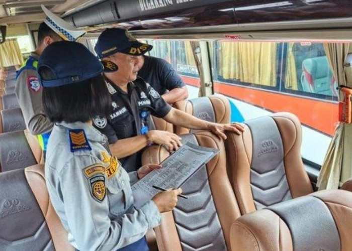 Supir Bus di Terminal Ngawen Blora Dites Urine, Bagian dari Rampchek Hadapi Nataru